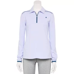 Women's Tek Gear® 1/4-Zip Golf Polo -Teks Gear Clothing Shop 5670965 Ava Lavender
