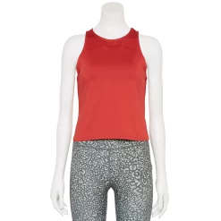 Women's Tek Gear® Crop Running Tank -Teks Gear Clothing Shop 5671512 Cranberry Kiss