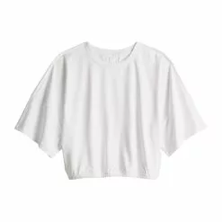Women's Tek Gear® Open-Back Crop Tee 16 Women's Tek Gear® Open-Back Crop Tee -Teks Gear Clothing Shop 5674000 ALT2