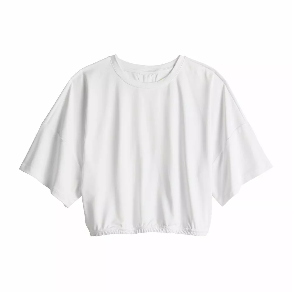 Women's Tek Gear® Open-Back Crop Tee 9 Women's Tek Gear® Open-Back Crop Tee - Image 7