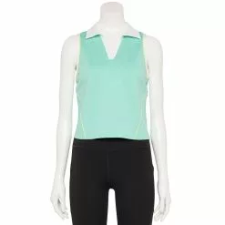 Women's Tek Gear® Perforated Tennis Tank -Teks Gear Clothing Shop 5674230 Shy Green