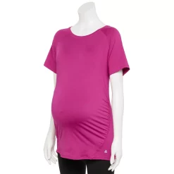 Maternity Tek Gear® Workout Tee -Teks Gear Clothing Shop 5913951 Fantasy Berry
