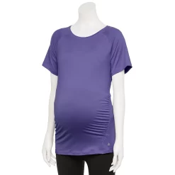 Maternity Tek Gear® Workout Tee -Teks Gear Clothing Shop 5913951 Maxwell Purple