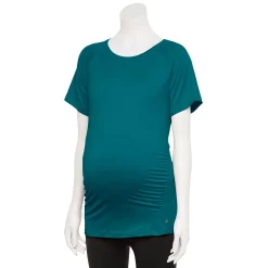 Maternity Tek Gear® Workout Tee -Teks Gear Clothing Shop 5913951 Night Life Teal