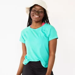 Women's Tek Gear® Core Raglan Tee -Teks Gear Clothing Shop 5942070 Aruba Bay