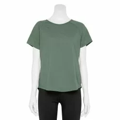 Women's Tek Gear® Core Raglan Tee -Teks Gear Clothing Shop 5942070 Esta Olive