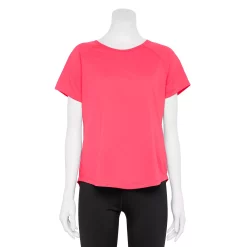 Women's Tek Gear® Core Raglan Tee -Teks Gear Clothing Shop 5942070 Fanatic Pink