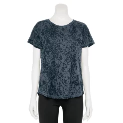 Women's Tek Gear® Core Raglan Tee -Teks Gear Clothing Shop 5942070 Navy Burnout