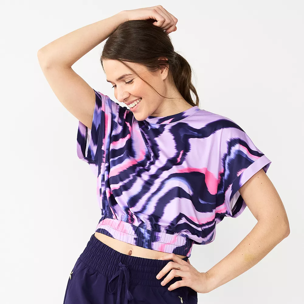 Women's Tek Gear® Batwing Crop Top 5 Women's Tek Gear® Batwing Crop Top - Image 3