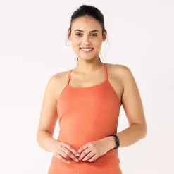 Women's Tek Gear® Brushed Strappy Tank -Teks Gear Clothing Shop 5983577 Endless Lava