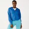 Women's Tek Gear® French Terry Crop Zip-Up Jacket -Teks Gear Clothing Shop 6120577 Beyond Blue